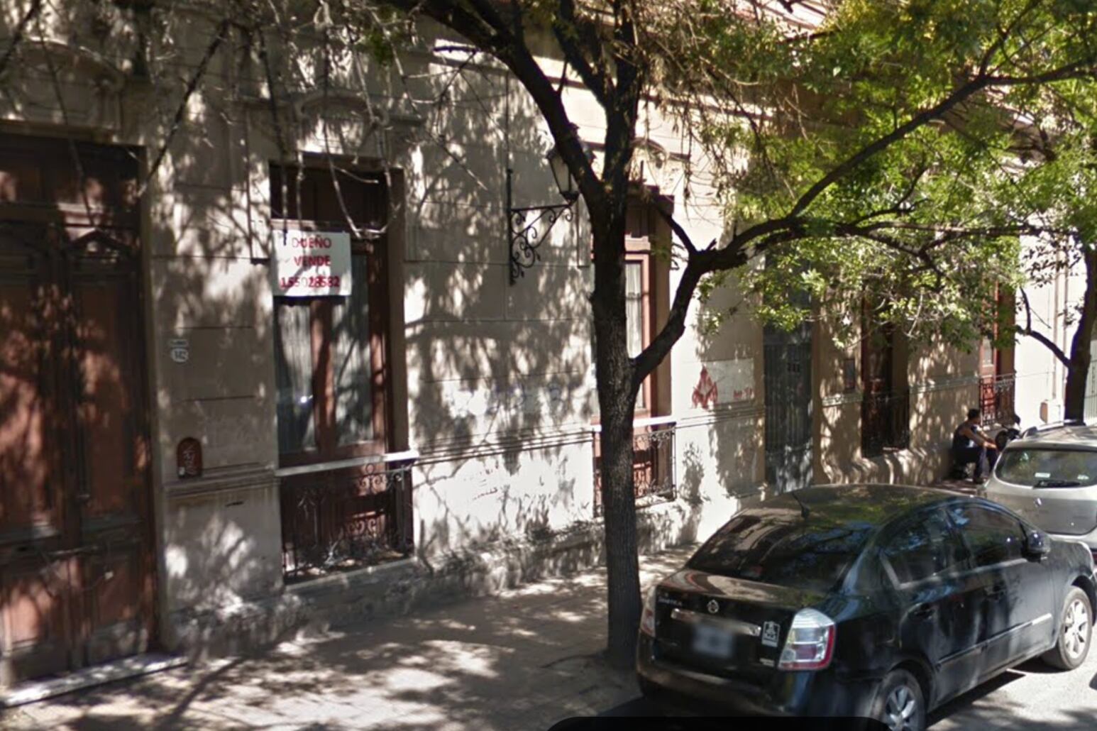 Frente de la casa antes de que se la tire abajo