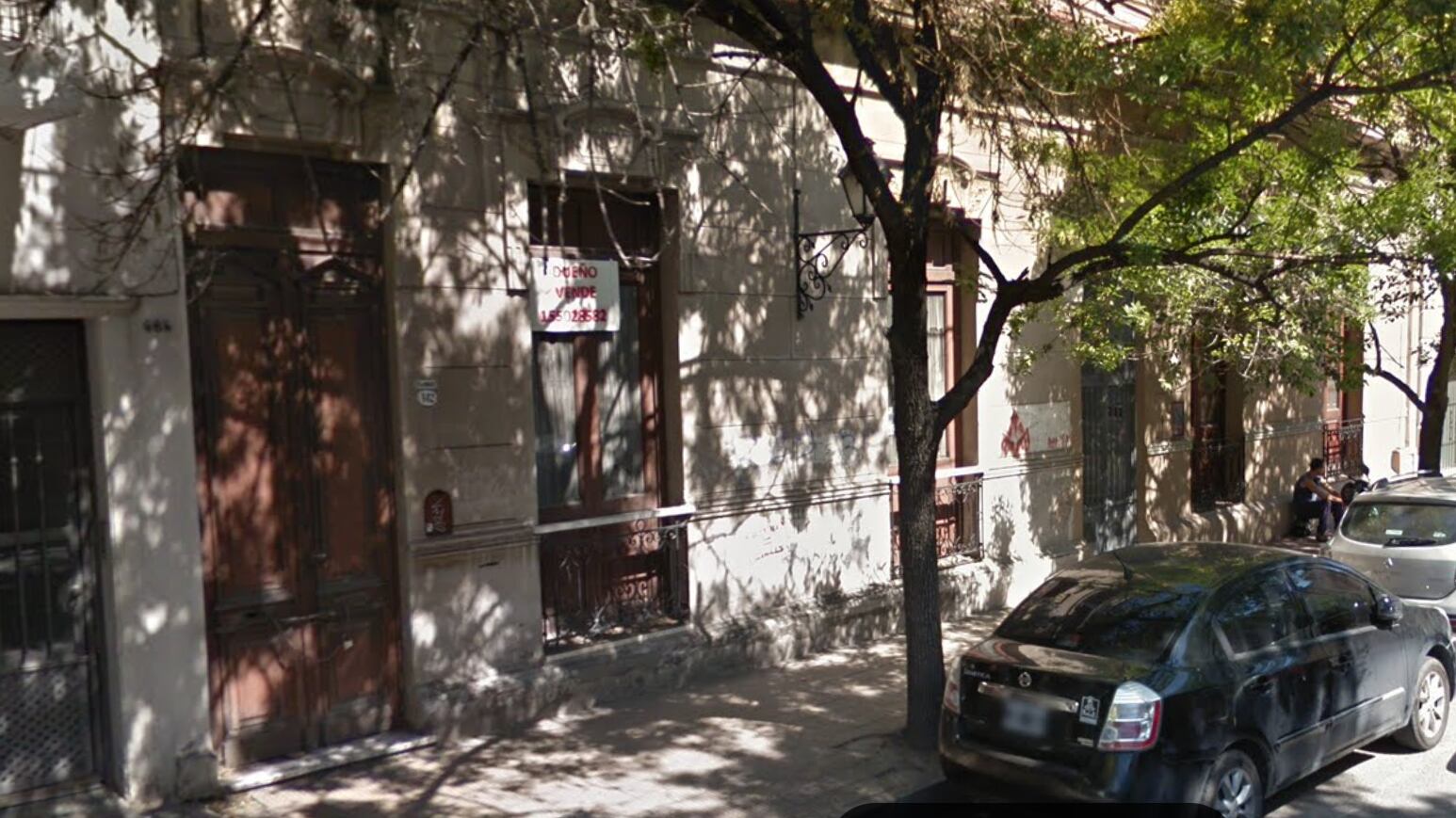 Frente de la casa antes de que se la tire abajo