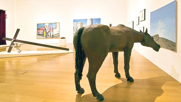 Muestra de Pablo Suárez (Malba) curada por Jimena Ferreiro y R. Cippolini.