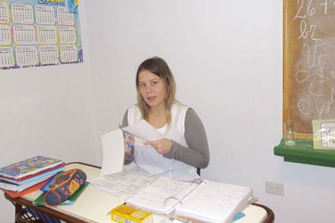 Jesica Minaglia, la docente hallada asesinada en su casa en Santa Cruz.