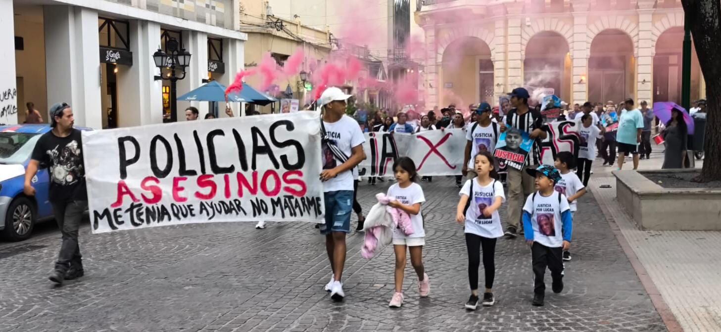 Pedido de Justicia en el centro de la ciudad de Salta