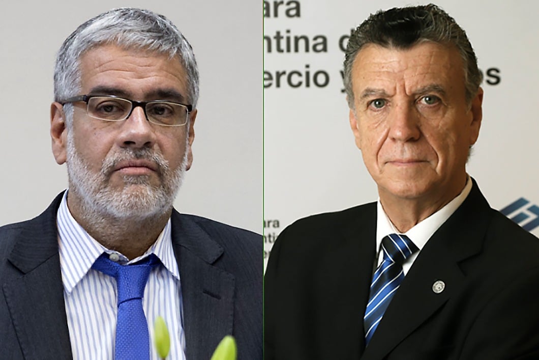 Feletti y Grinman, el titular de las empresas mercantiles. 