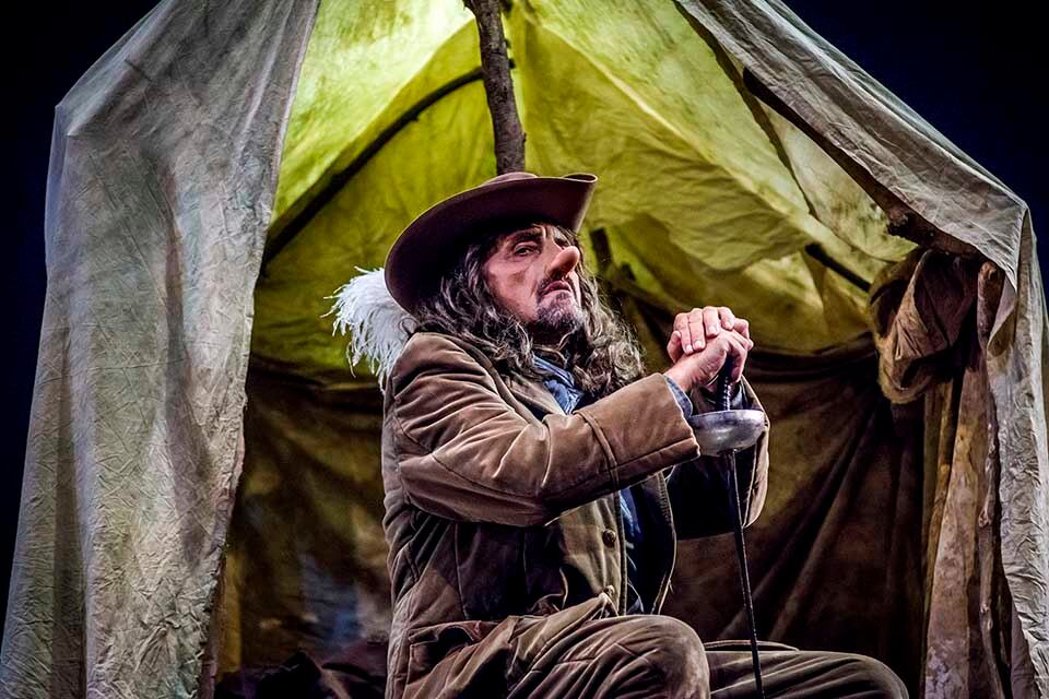 Goity decidió su vocación de actor al ver una versión de Cyrano a los 16 años.