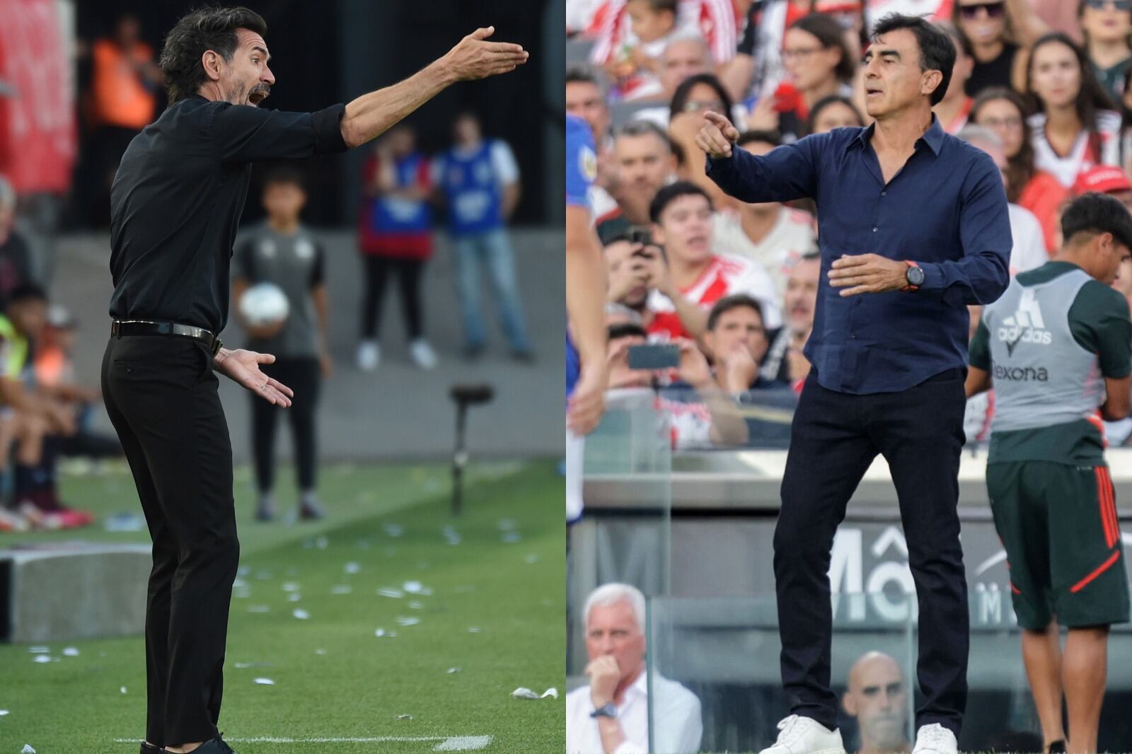 Domínguez y Quinteros todavía no definieron sus formaciones