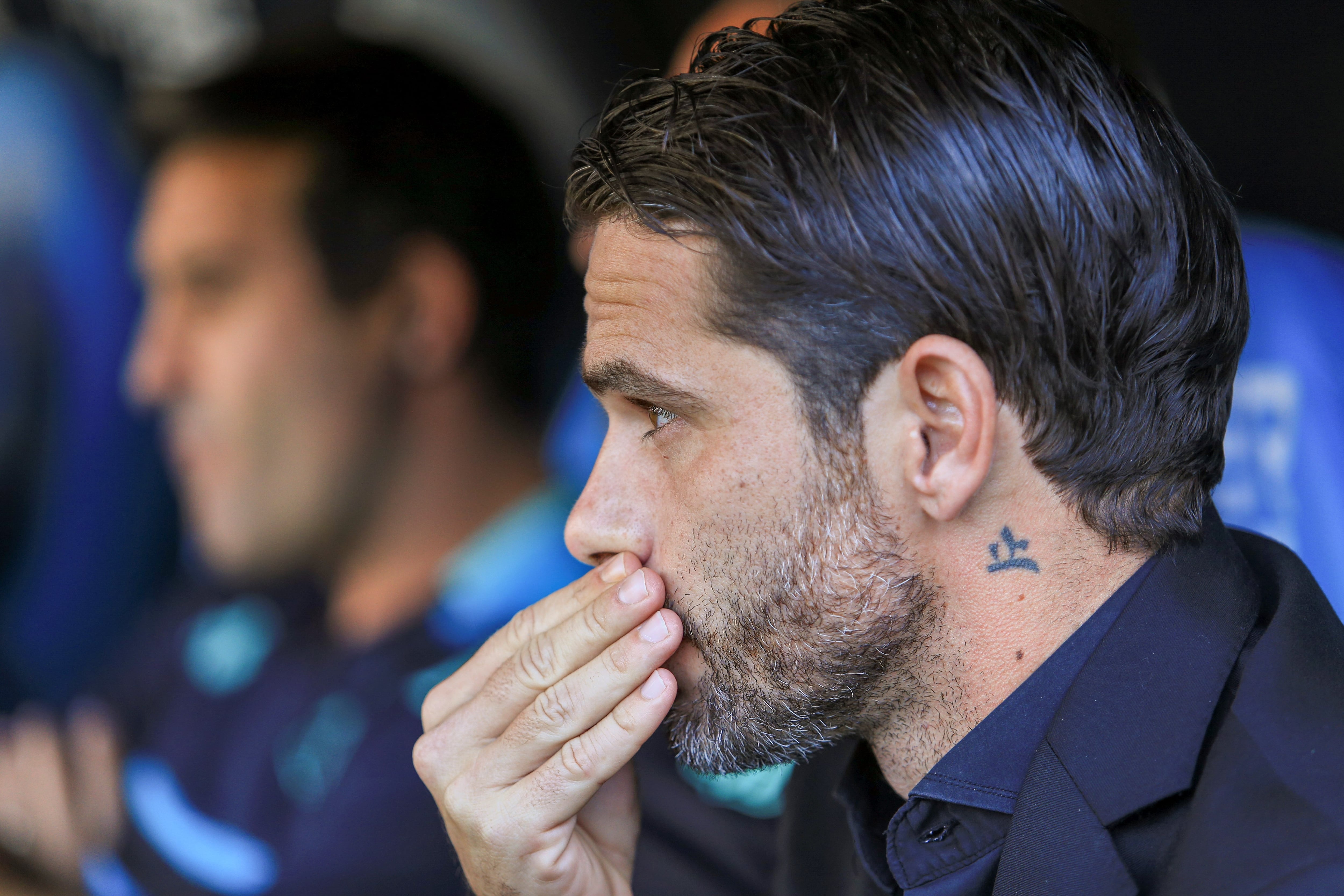 "Los dos errores nos costaron caro", dijo Gago tras perder frente a Agropecuario (Foto: NA).