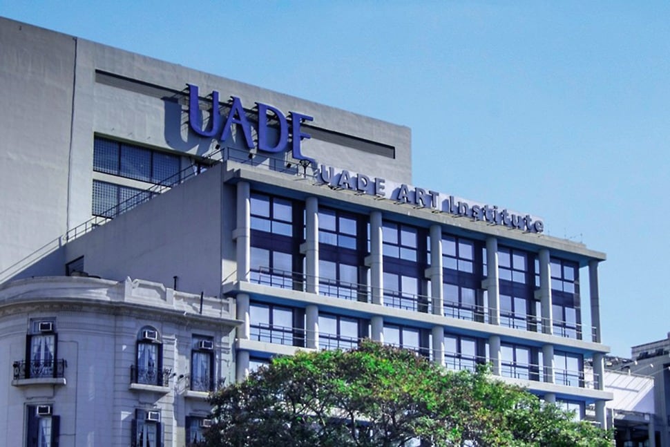 La UADE, donde daba clases la docente fallecida. 