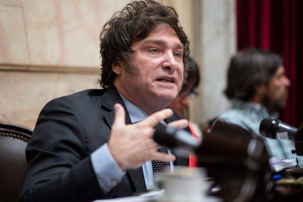 Milei dijo que votará a favor de eliminar el impuesto a las Ganancias 