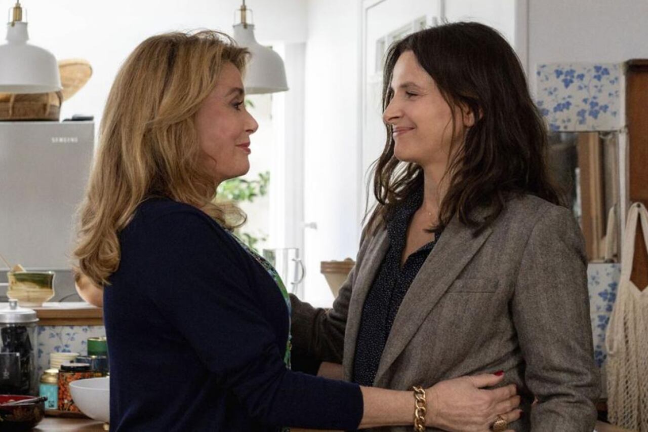 Deneuve y Binoche son madre e hija en la ficción