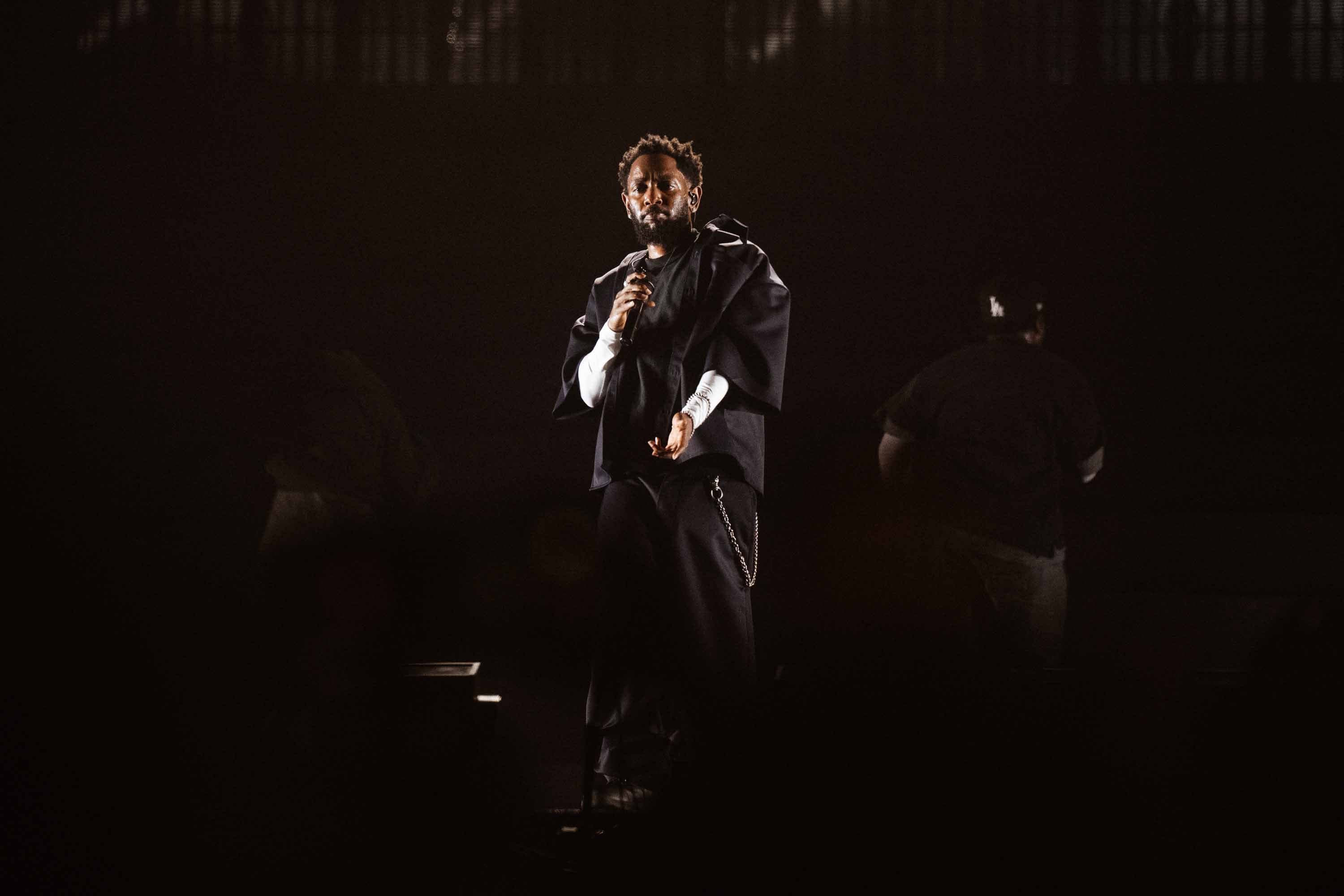 A Kendrick Lamar el escenario monumental le quedaba a medida. Imagen: Irish Suárez