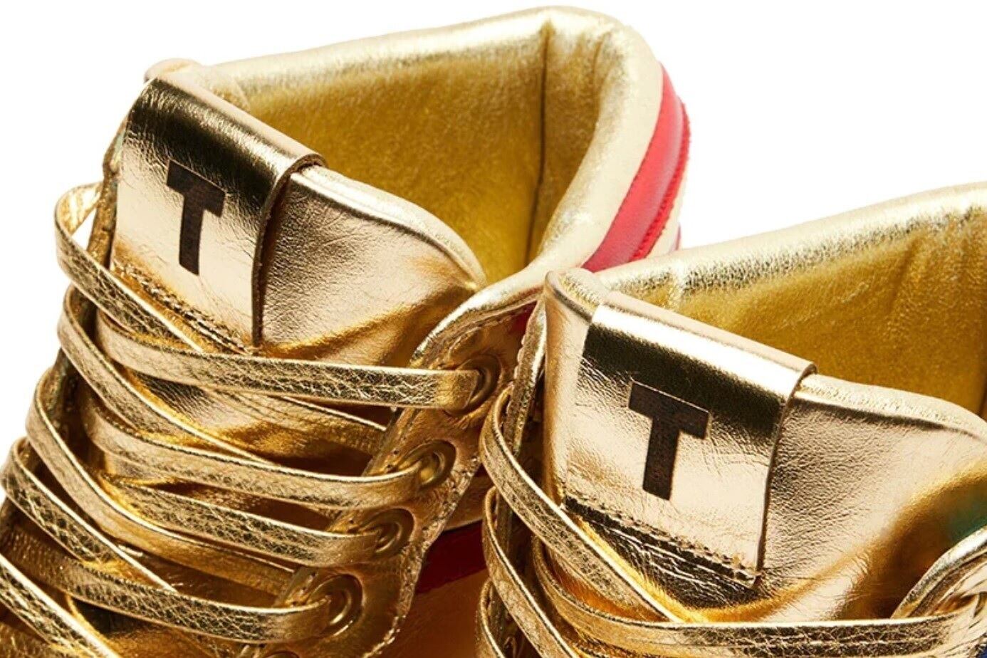 Cómo son las zapatillas de Donald Trump (Foto: gettrumpsneakers.com)