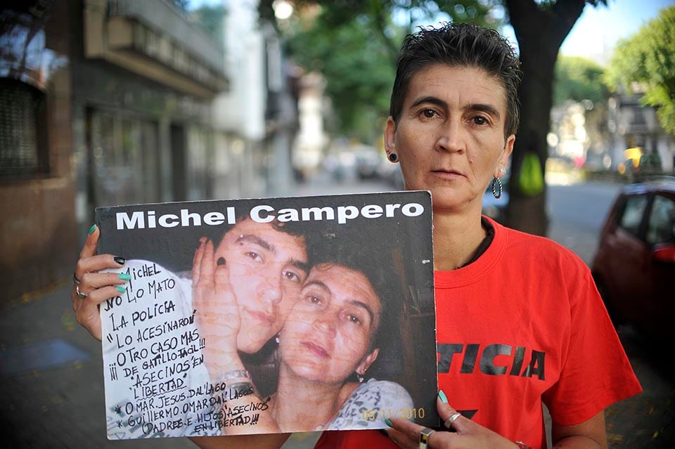 Marisabel peregrina hace años por Tribunales en busca de justicia.