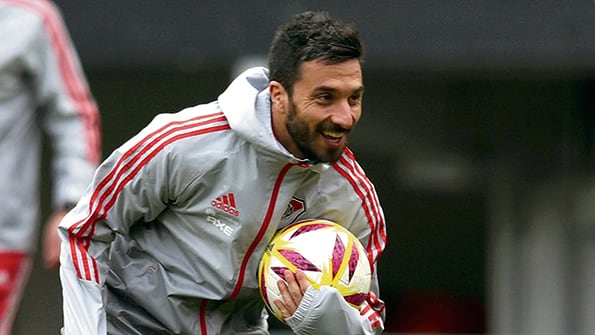 Ignacio Scocco habló también sobre la jugada polémica en el Monumental.