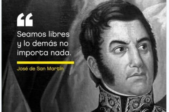 Una curiosa manera de referirse a San Martín: emprendedor.