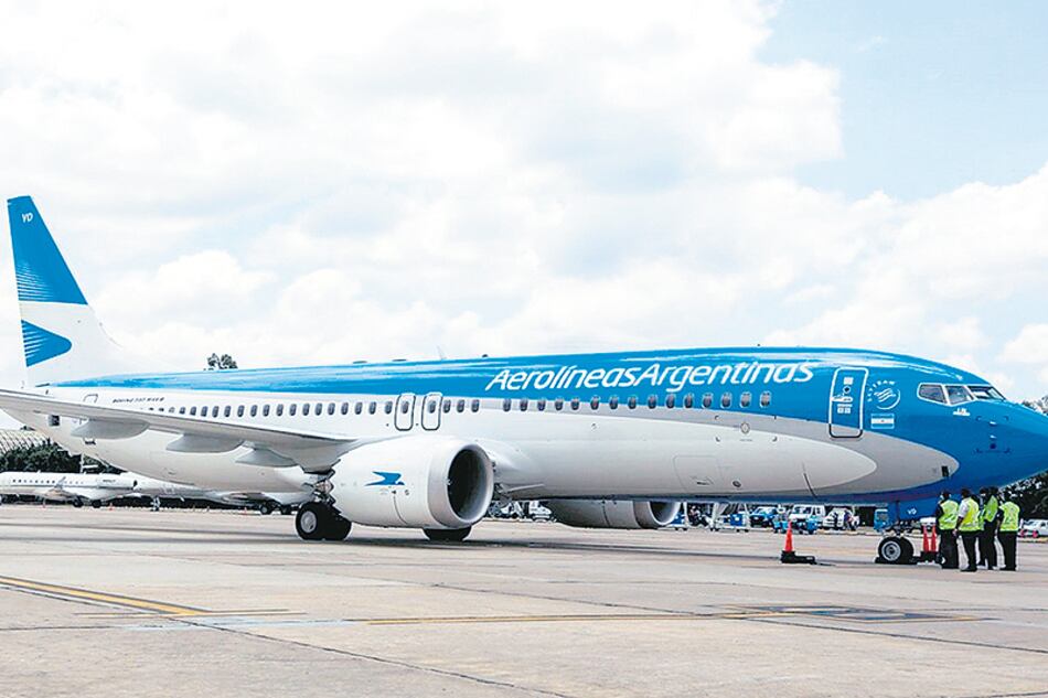 Aerolíneas Argentinas, con cinco aviones, es la única empresa del país que tiene este modelo.