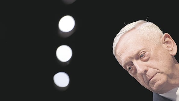 Mattis expresó su creencia de que EE.UU. debe ser “resuelto y no ambiguo”.