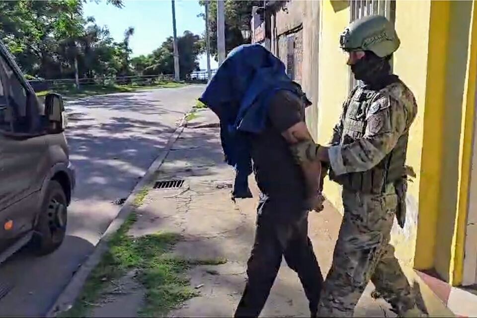 Pitito fue detenido por las TOE en su casa de la zona sur de Rosario.