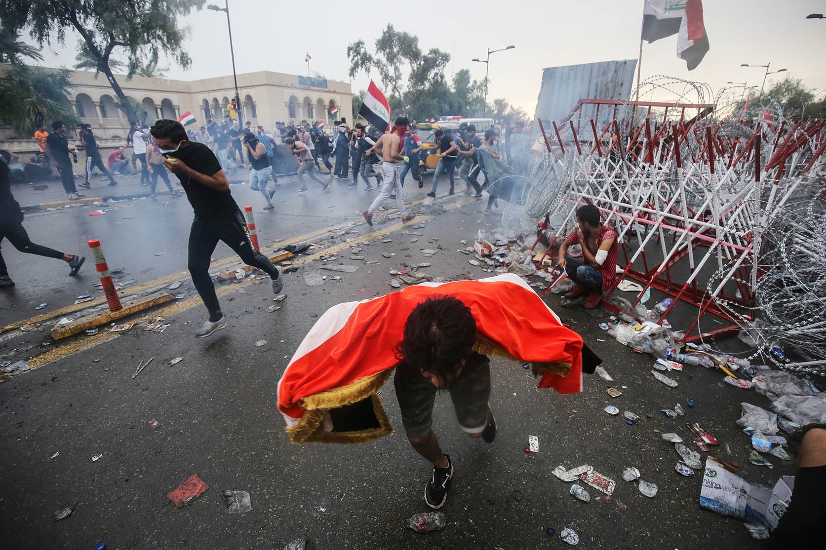El hartazgo estalló en las calles de Irak.