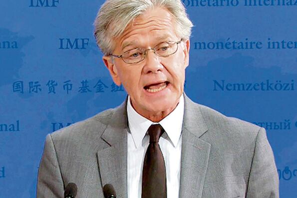 Gerry Rice, vocero del Fondo Monetario Internacional.