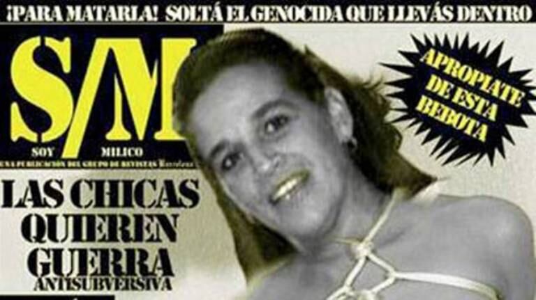 El montaje fotográfico que originó la demanda de Pando. 