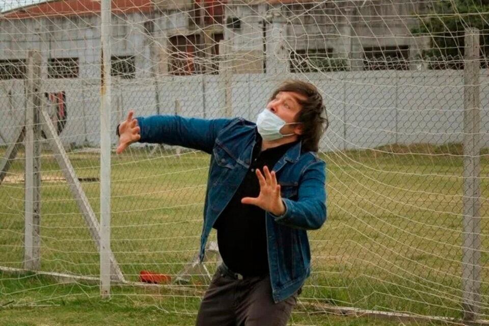 Milei, exarquero de Chacarita y economista devenido en político.