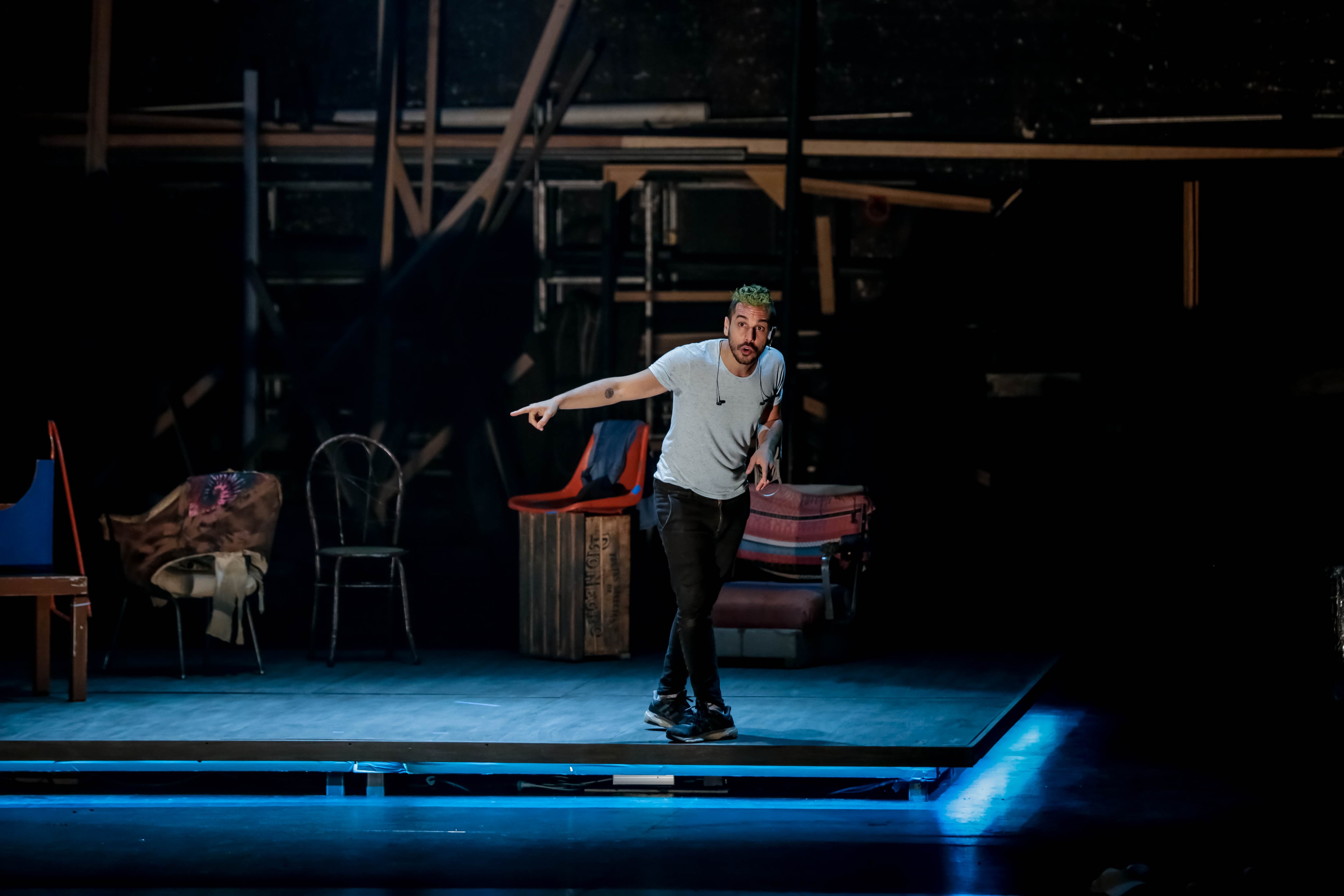 "Este es mi cuerpo, se sabe dónde está. Voy a intentar interpretar a Facundo a mi manera", anuncia Slipak.