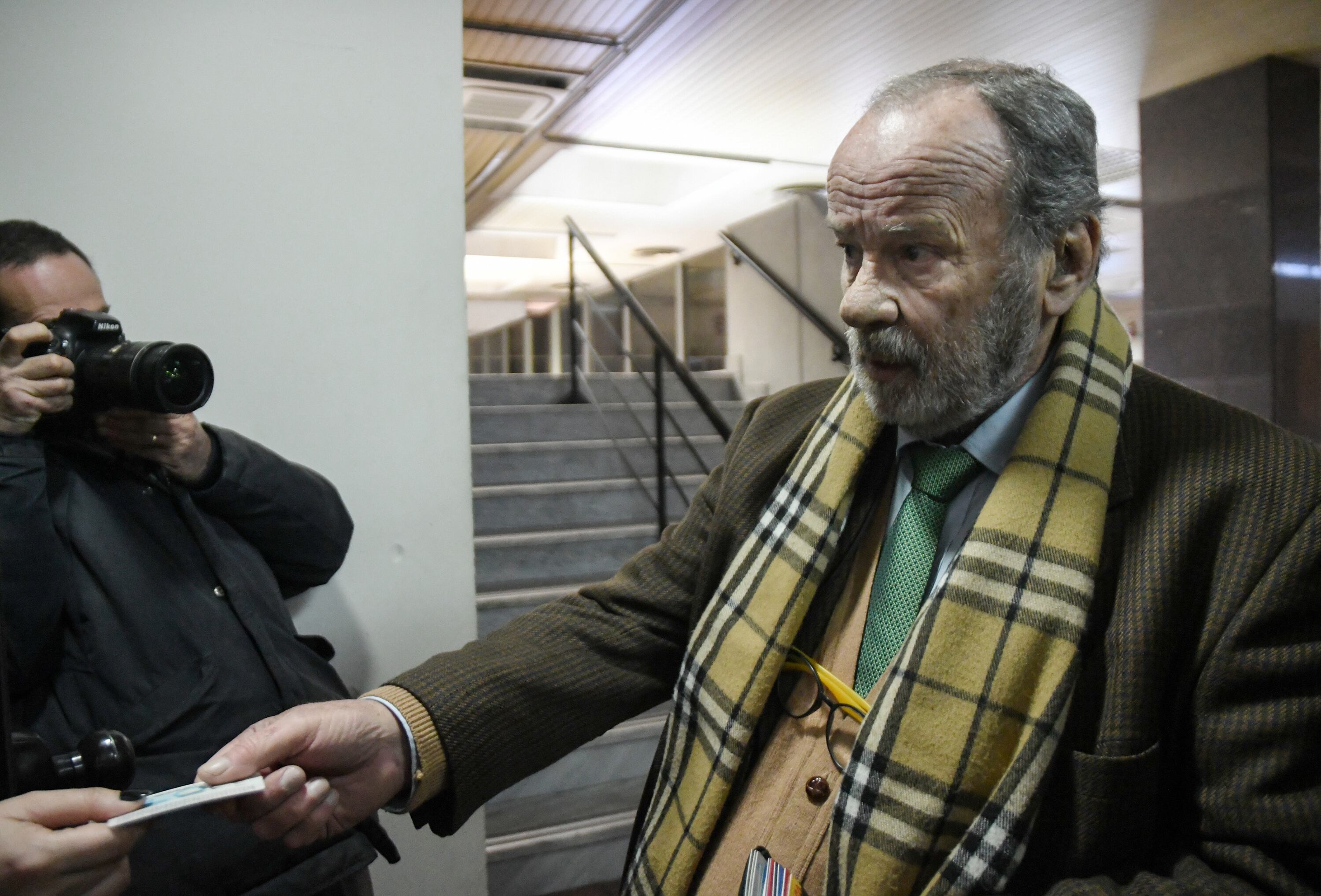 Horacio García Belsunce declaró en el jucio a Nicolás Pachelo.