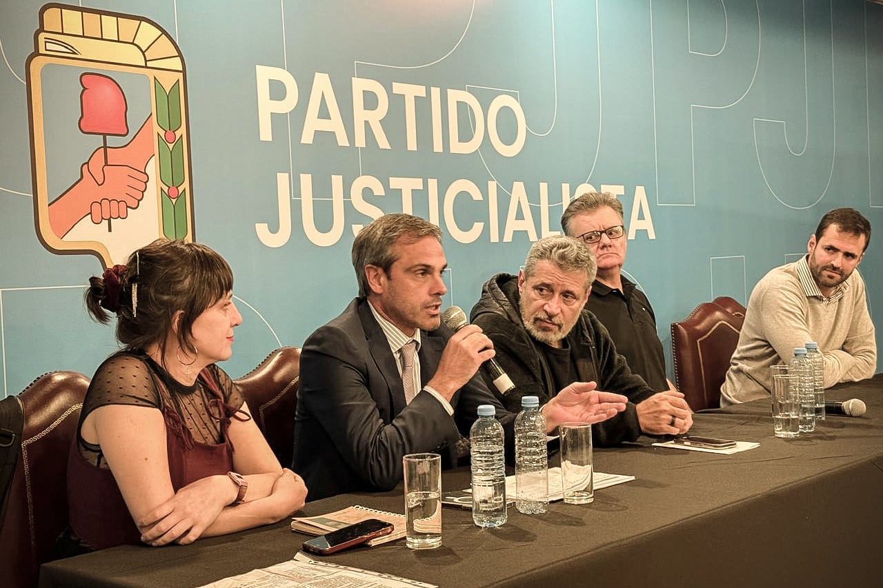 Guillermo Michel cerró el encuentro sobre la deuda en el PJ, que presentó Victor Santa María
