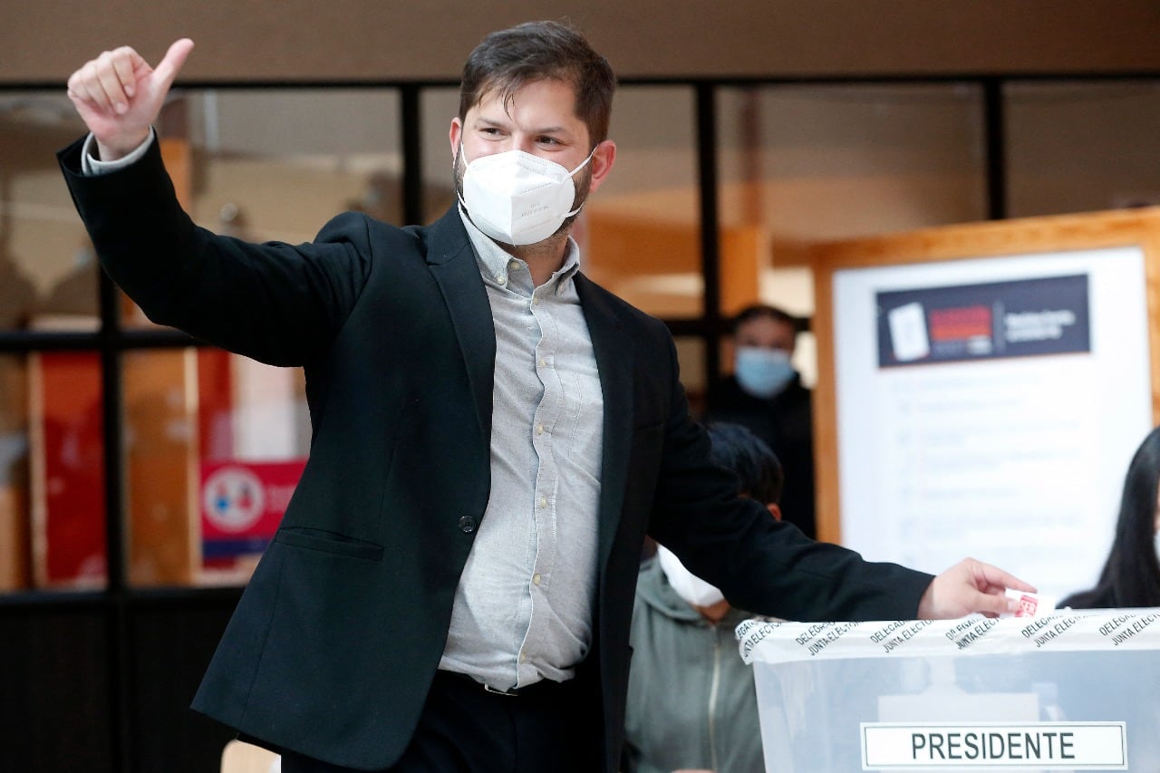 Gabriel Boric, nuevo presidente electo de Chile.