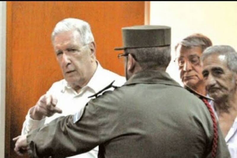 Levin en el primer juicio.