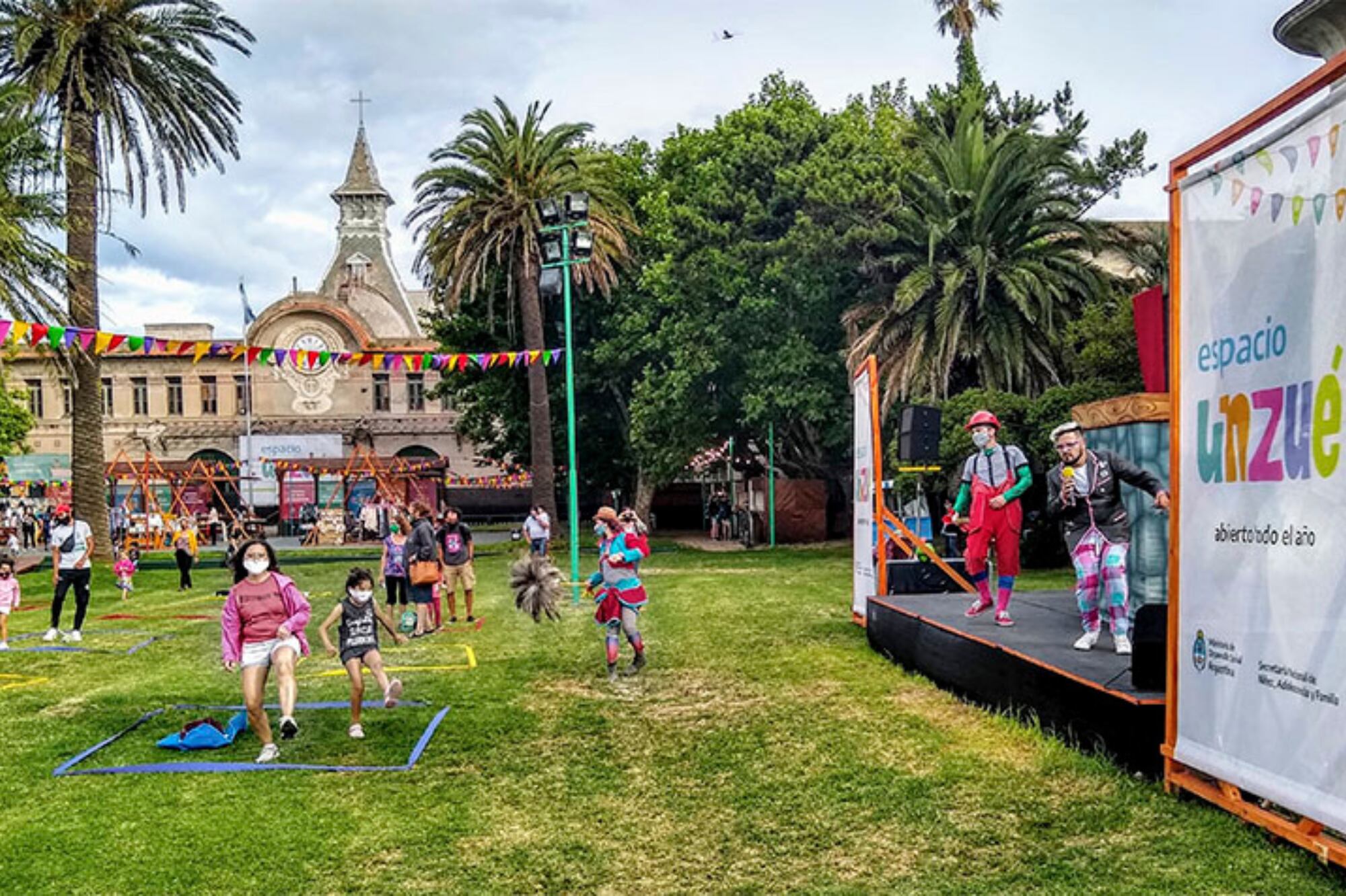 El gobierno eliminó el "Espacio Unzué", una propuesta que promovía actividades artísticas y deportivas para niños y adolescentes.