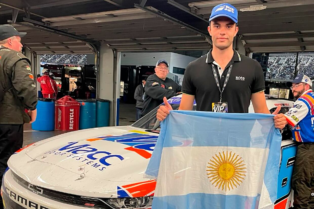 Baltazar Leguizamón, debutará el 1º de marzo en la NASCAR Xfiniy Series.