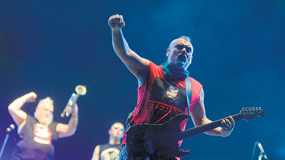 “Fuera vuestras putas manos de Venezuela, yanquis de mierda”, gritó Pulpul en el show de Ska-P.