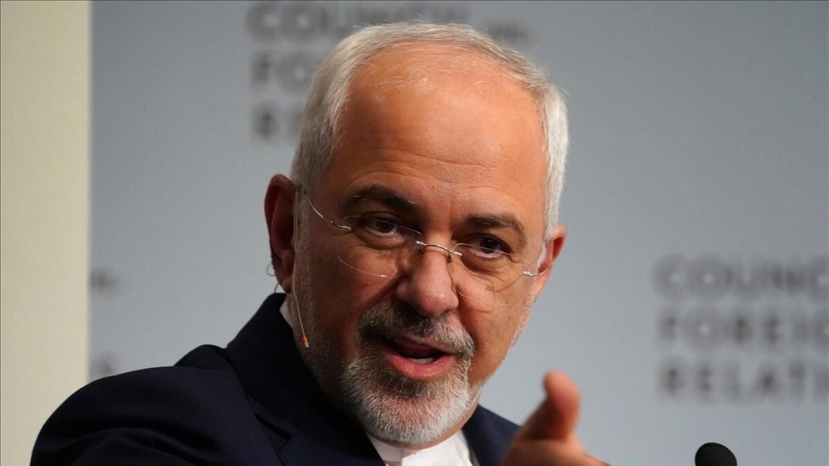 El canciller iraní Mohamad Yavad Zarif le apuntó a Israel.