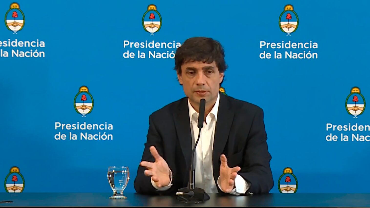 El ministro de Hacienda, Hernán Lacunza.