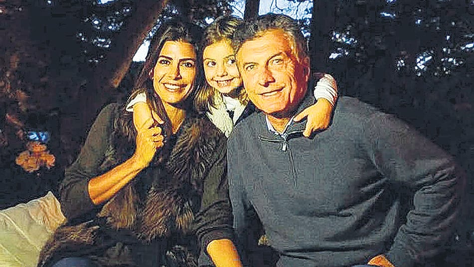 El Presidente pasó las fiestas con su familia en el sur “para cargar energías”.