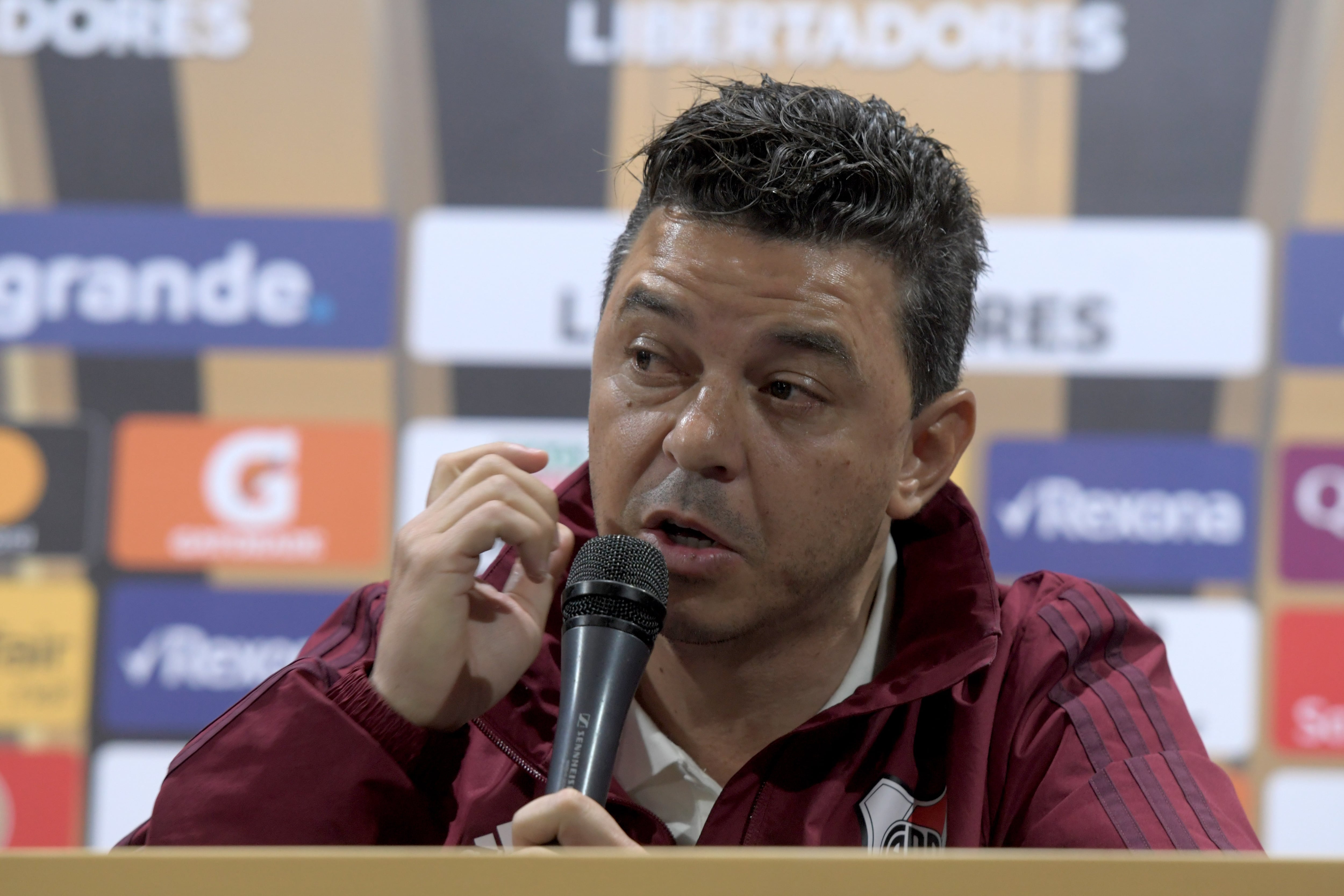 Gallardo no cree que sea un genio ni que su River no haya competido en el Mundial de Clubes.