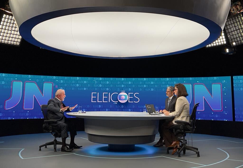 El expresidente de Brasil Luiz Inácio Lula da Silva durante la entrevista / Twitter de Lula da Silva