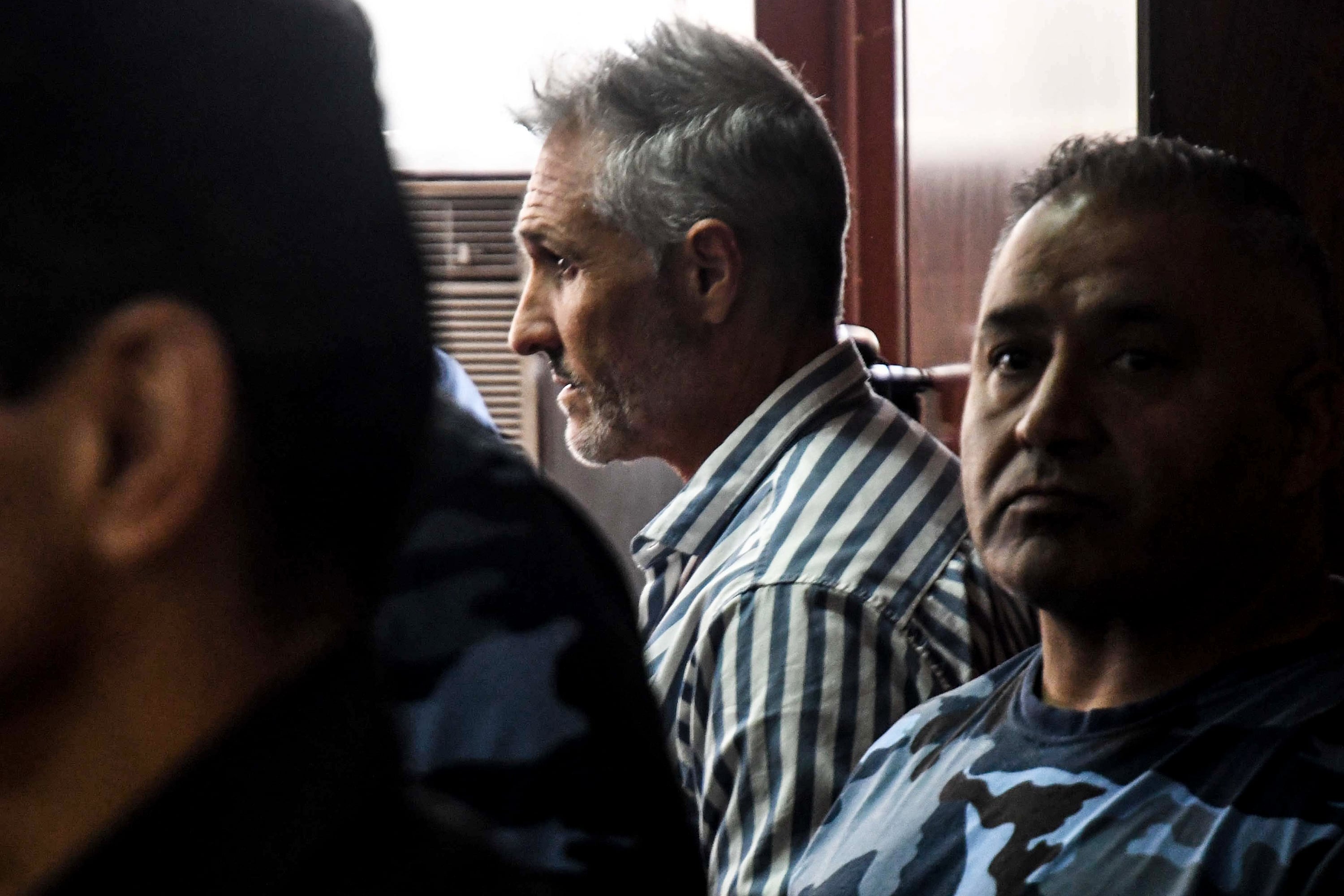 Pachelo escucha la condena por los robos