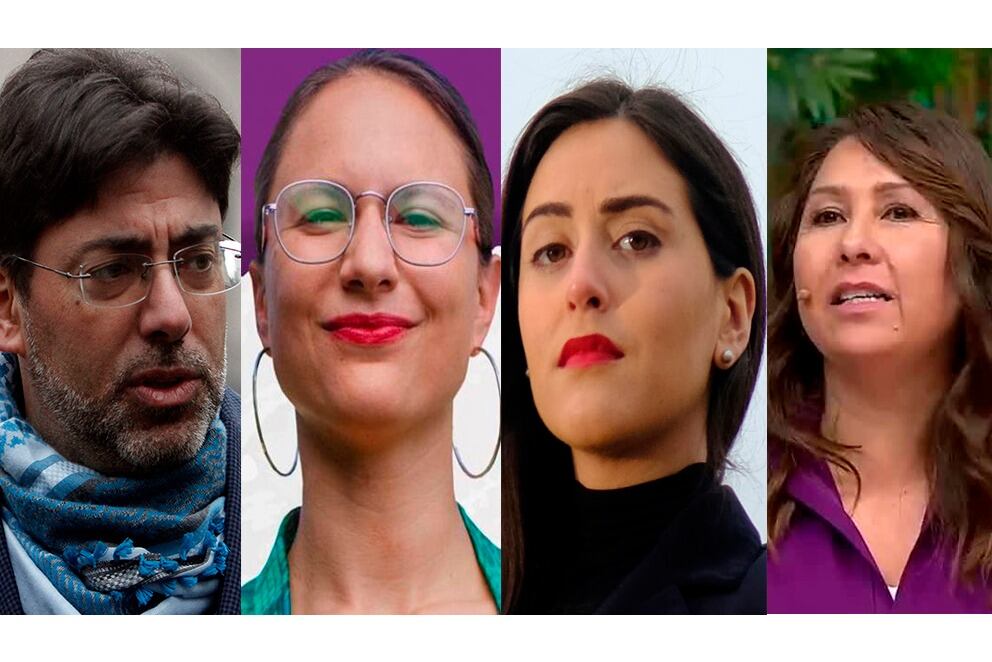 Ganadores en las megaelecciones: Jadue, Hassler, Rapaminti y Grondón.