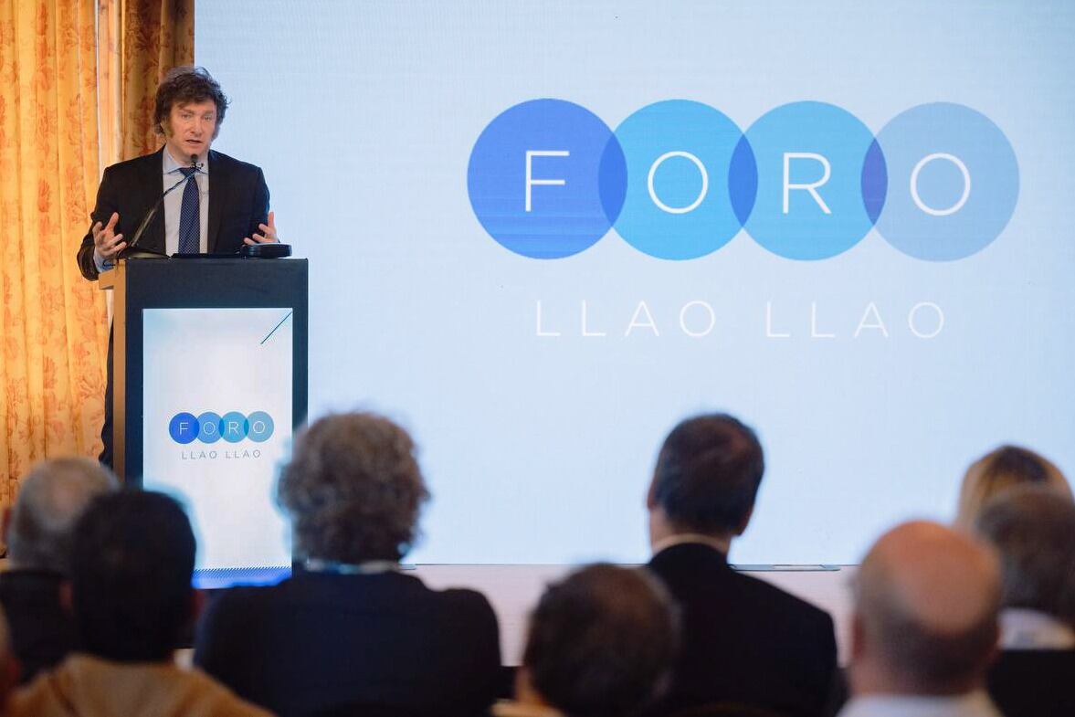 La semana pasada el mandatario habló ante empresarios en Bariloche.