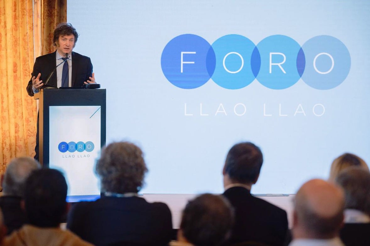 La semana pasada el mandatario habló ante empresarios en Bariloche.