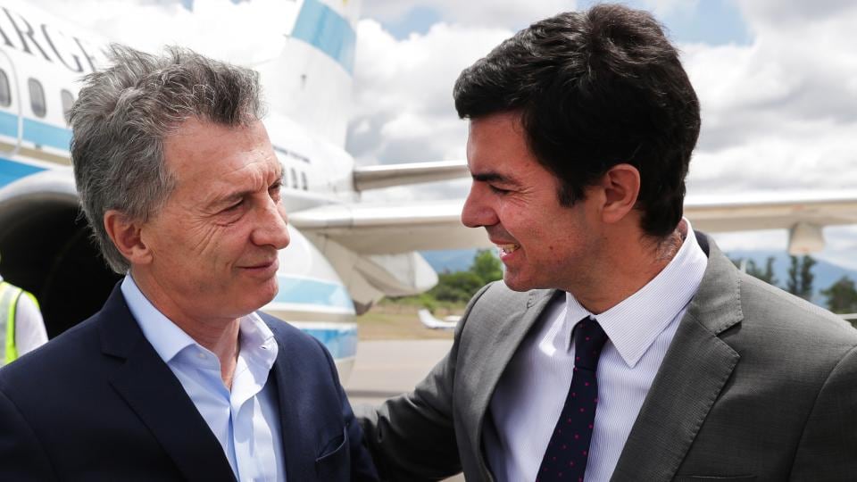 Macri y Urtubey, durante una visita del presidente a Salta a fin del año pasado.  