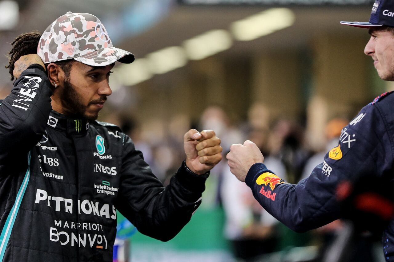 Hamilton y Verstappen, los dos mejores de una temporada histórica