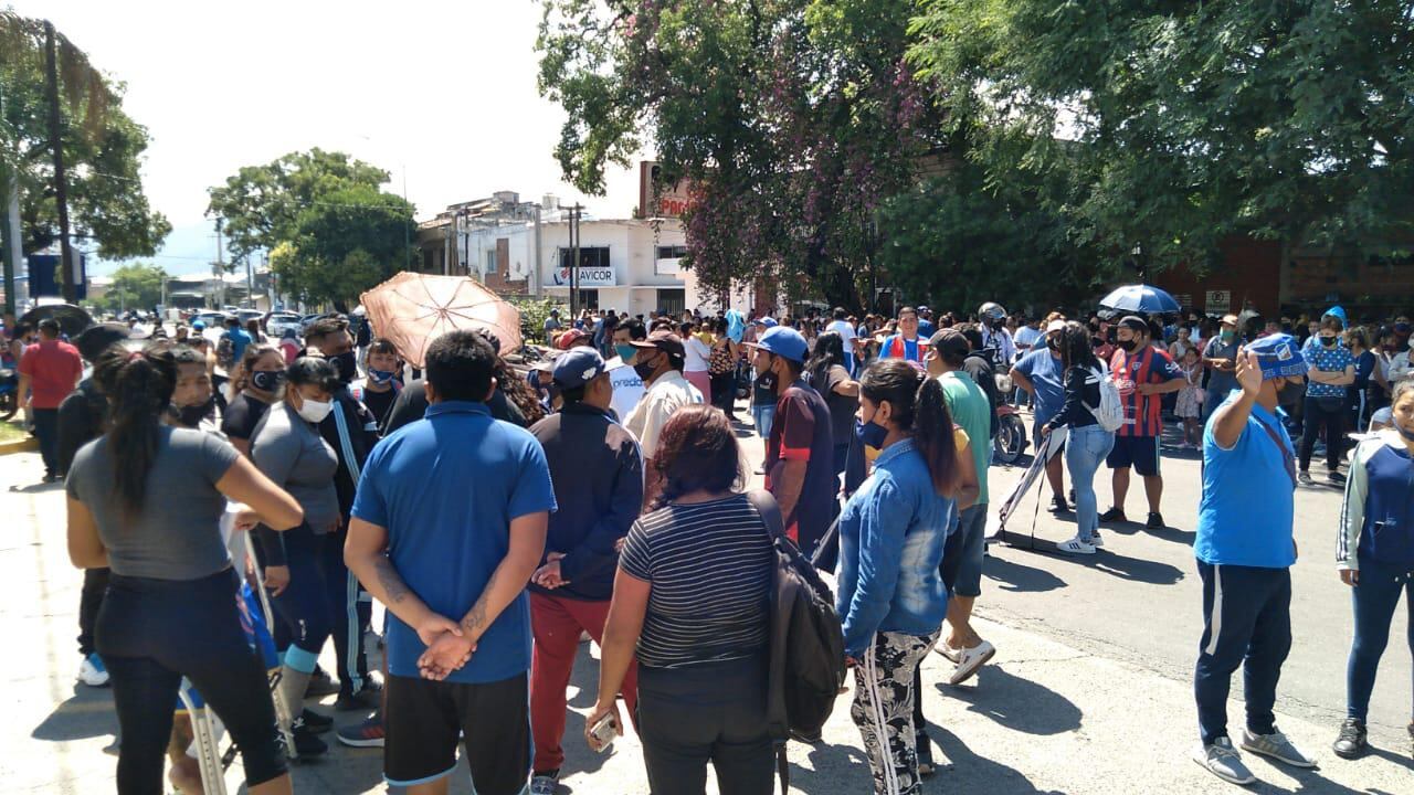 El corte principal fue en Av. Paraguay