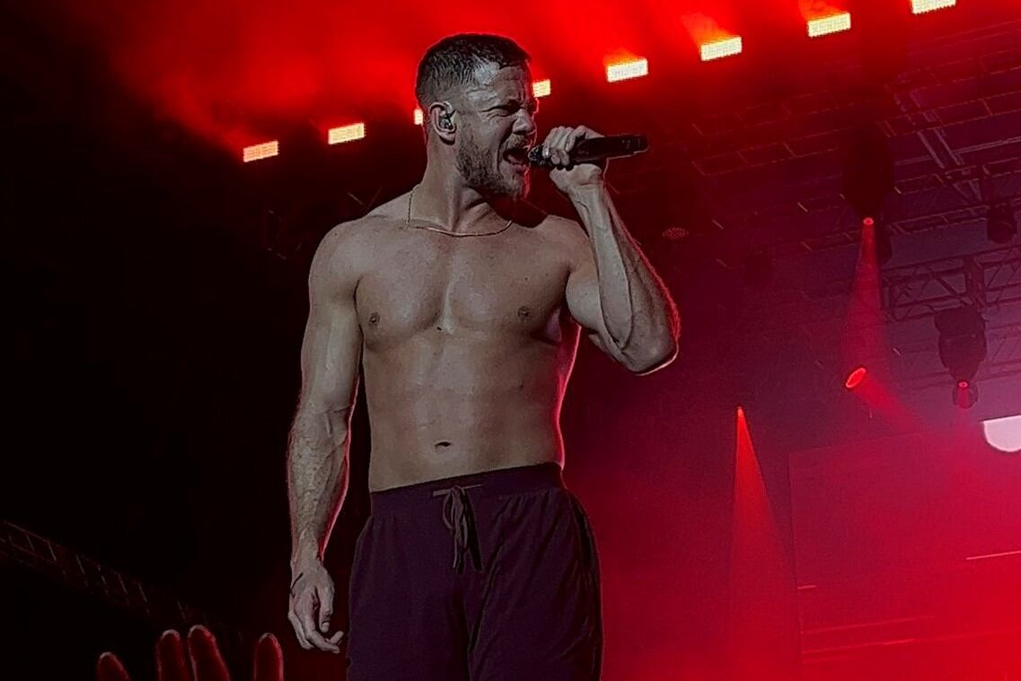Dan Reynolds, cantante de Imagine Dragons. Imagen: redes sociales.
