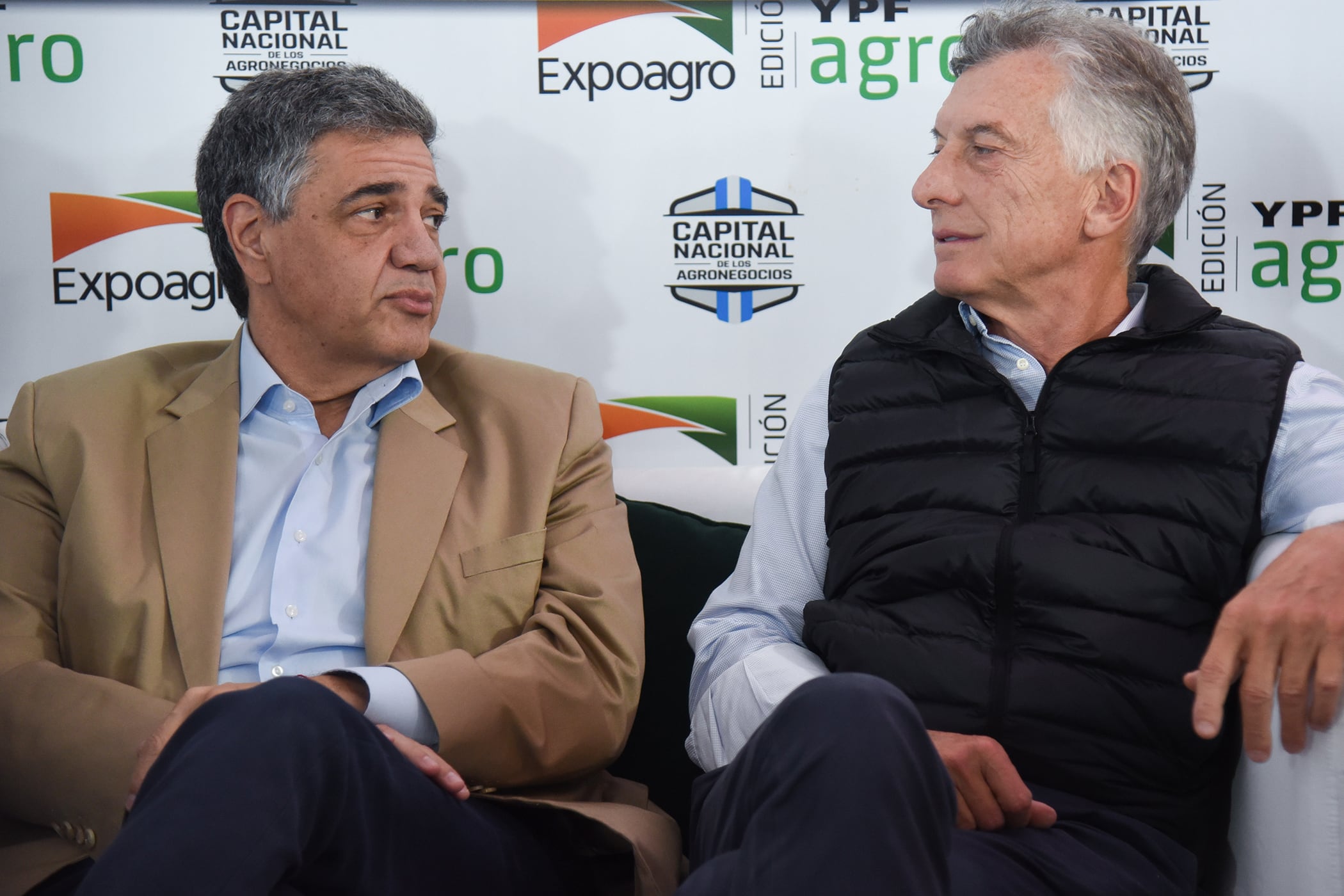 Jorge y Mauricio Macri, con el objetivo de retener su histórico bastión electoral.