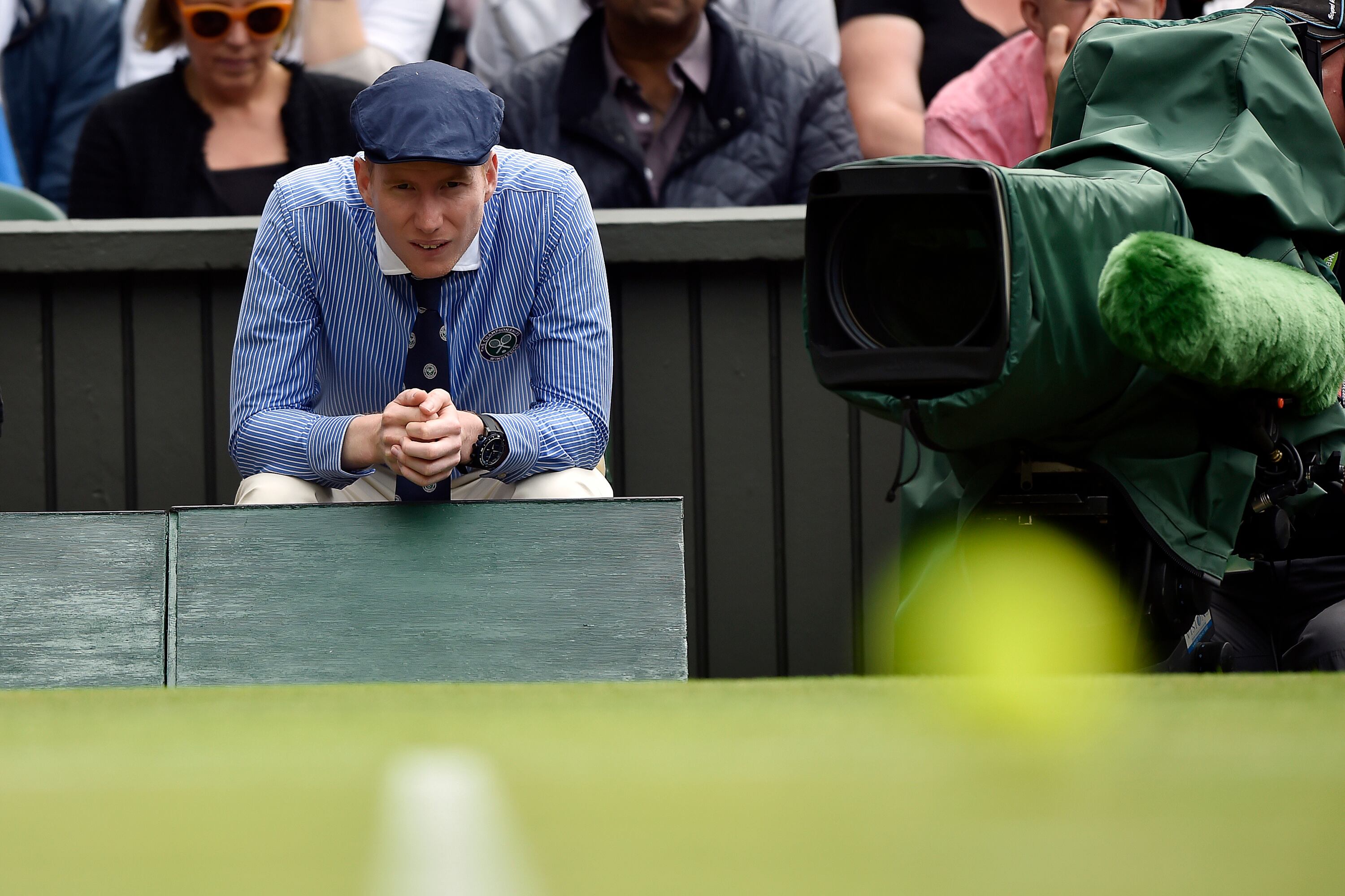 Los jueces de línea de Wimbledon ya no estarán a partir de 2025.