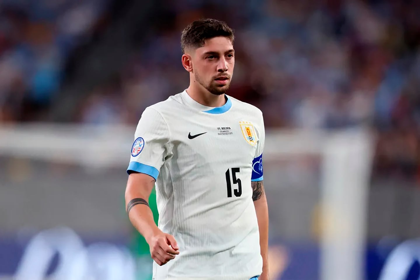 Federico Valverde, referente de la Celeste.