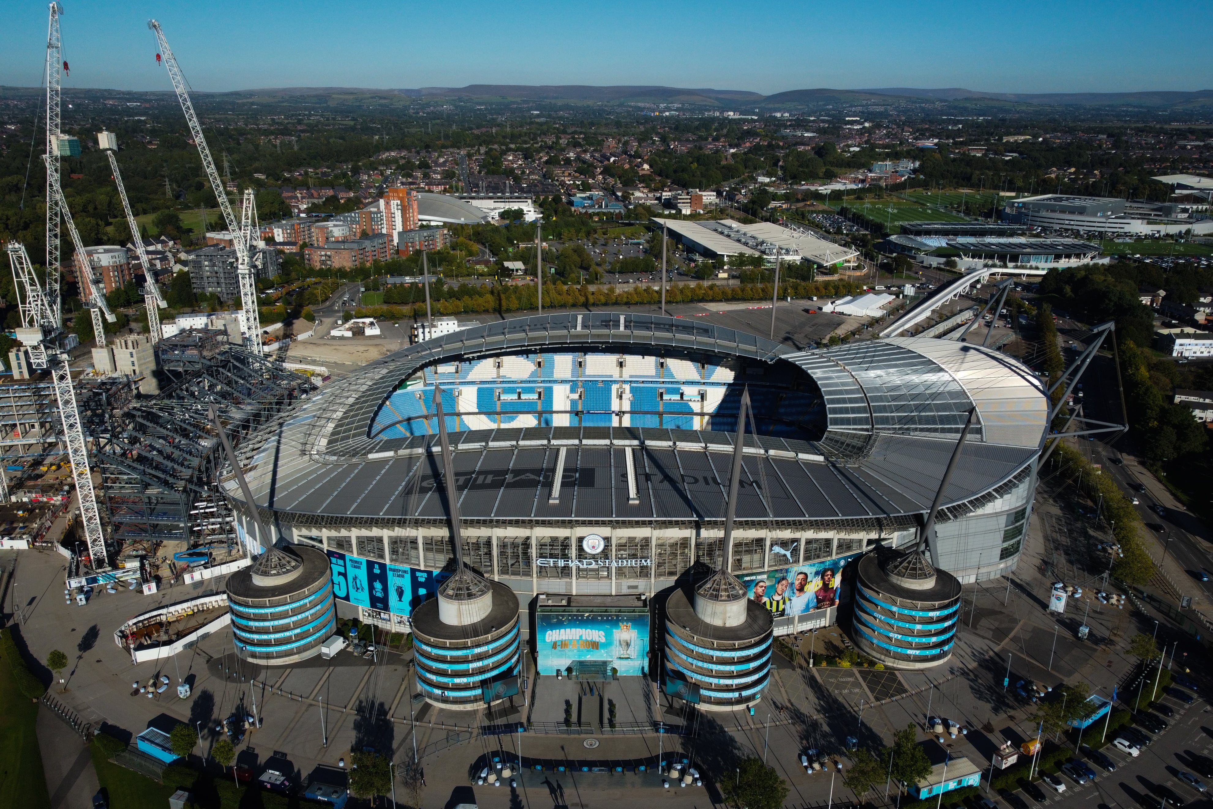 El estadio del Manchester City