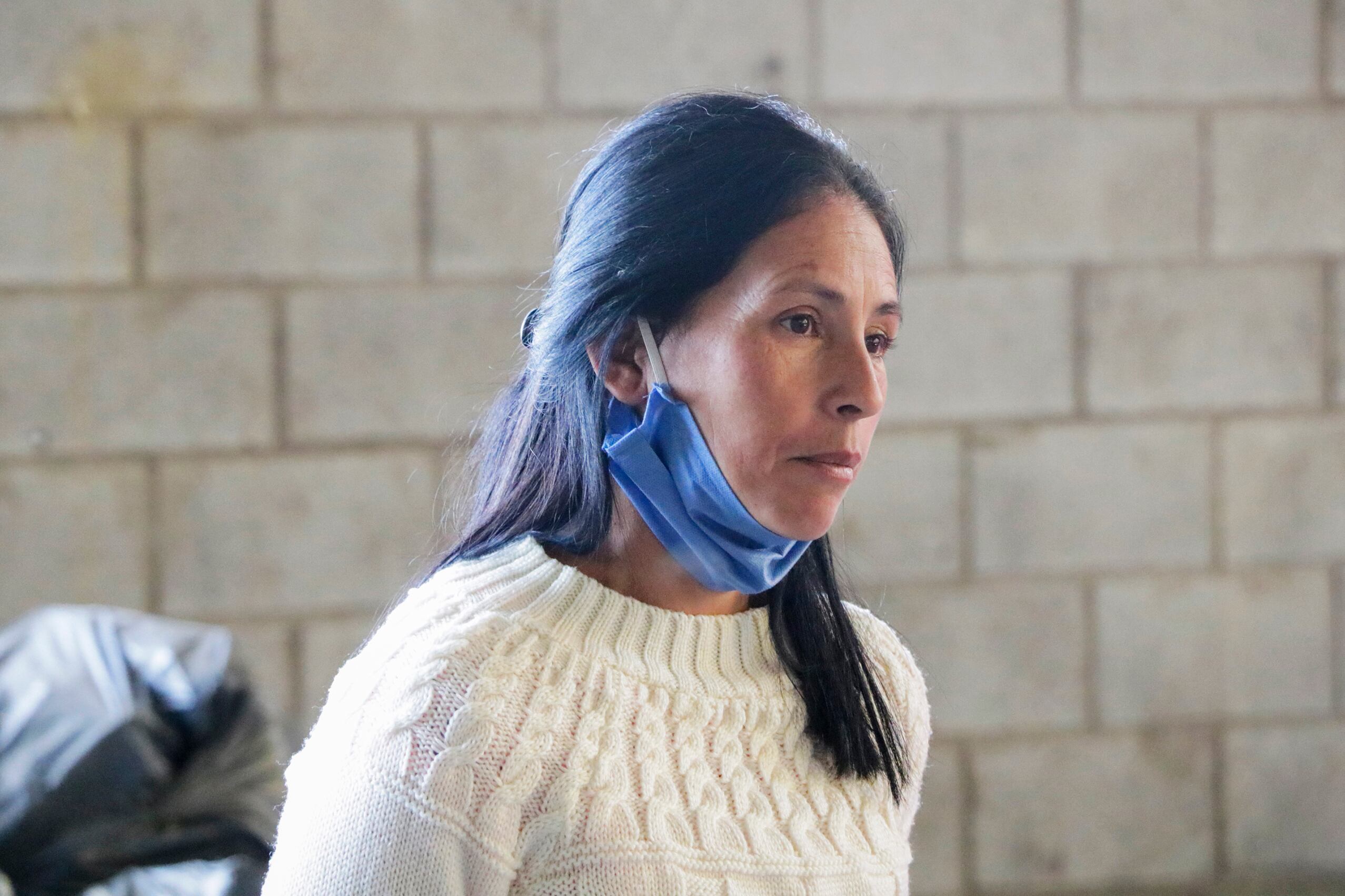 María Castillo fue cartonera desde 2001 y hoy es funcionaria del Ministerio de Desarrollo Social.